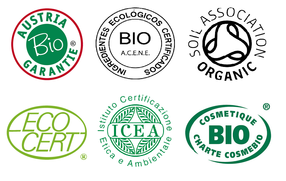Los certificados de cosmética natural y ecológica más importantes