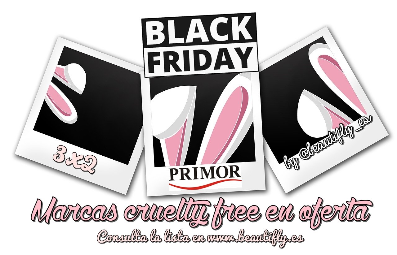 Black Friday en Primor. Lista de marcas cruelty free
